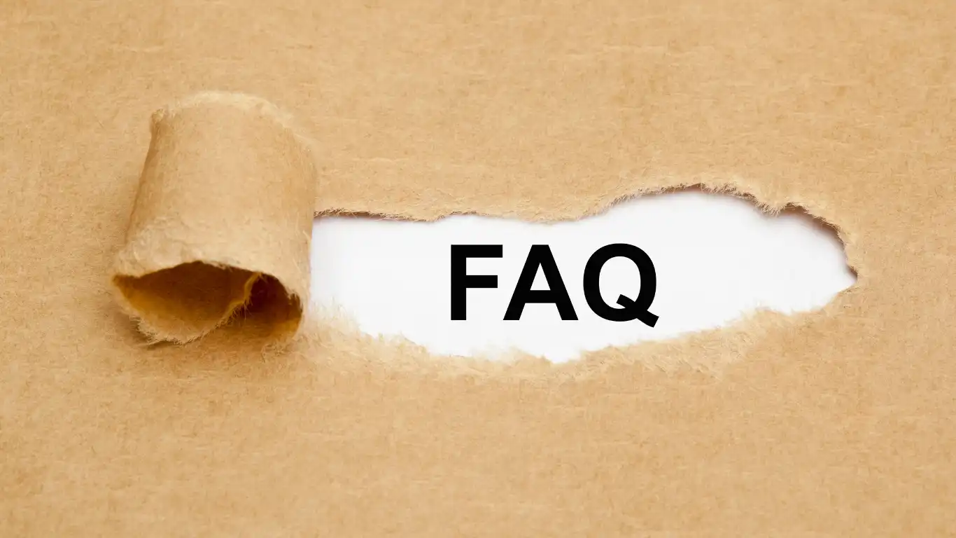 FAQと書かれた紙